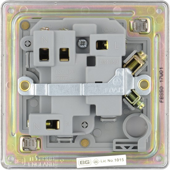 BG Nexus FP Switched Spur-B/Steel (FBS50)