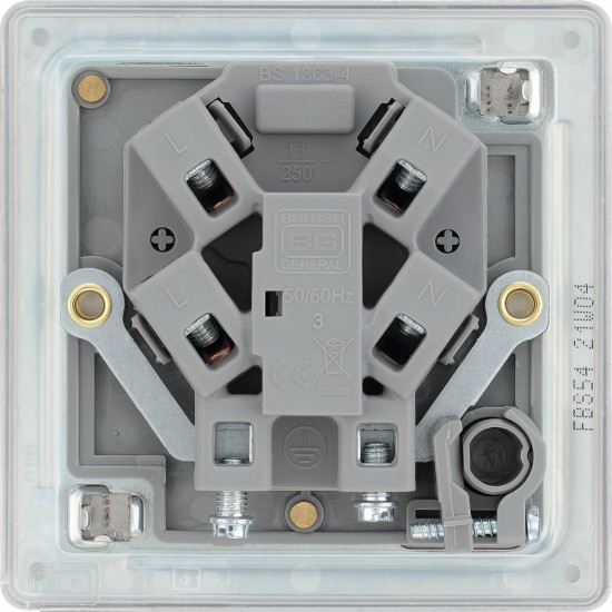 BG Nexus FP Unswitched Spur-B/Steel (FBS54)