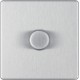 BG Nexus FP 1G Dimmer Switch P/P 400w-B/Steel (FBS
