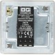 BG Nexus FP 1G Dimmer Switch P/P 400w-B/Steel (FBS