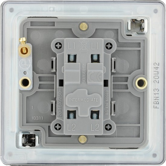 BG Nexus FP Intermediate Switch-B/Nickel (FBN13) BG Nexus FP Intermediate Switch-B/Nickel (FBN13)