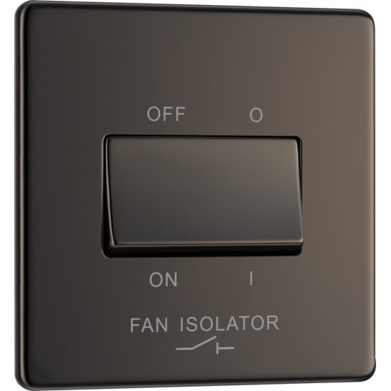 BG Nexus FP Fan Isolator Switch-B/Nickel (FBN15)