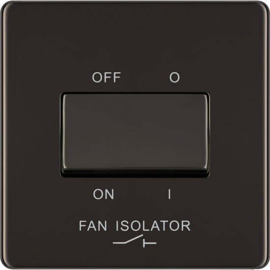 BG Nexus FP Fan Isolator Switch-B/Nickel (FBN15)
