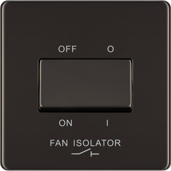 BG Nexus FP Fan Isolator Switch-B/Nickel (FBN15)