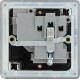 BG Nexus FP 1G Switched Socket-B/Nickel (FBN21B)