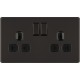 BG Nexus FP 2G Switched Socket-B/Nickel (FBN22B) BG Nexus FP 2G Switched Socket-B/Nickel (FBN22B)