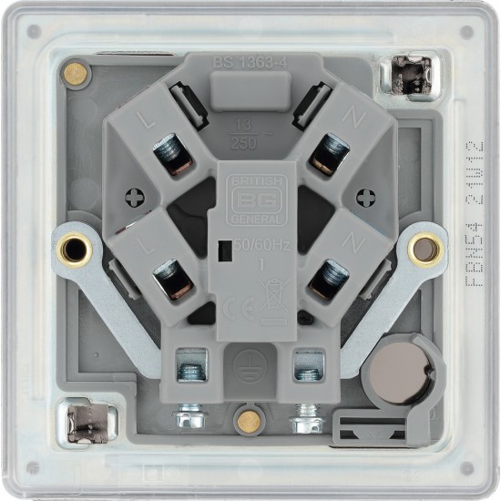 BG Nexus FP Unswitched Spur-B/Nickel (FBN54)