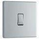 BG Nexus FP 1G 2W Switch-P/Chrome (FPC12)