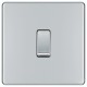 BG Nexus FP 1G 2W Switch-P/Chrome (FPC12)