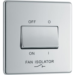 BG Nexus FP Fan Isolator Switch-P/Chrome (FPC15)