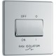 BG Nexus FP Fan Isolator Switch-P/Chrome (FPC15)