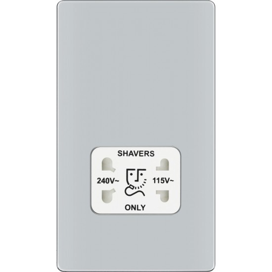 BG Nexus FP Shaver Socket-P/Chrome (FPC20)
