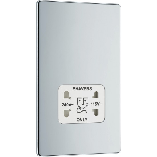 BG Nexus FP Shaver Socket-P/Chrome (FPC20) BG Nexus FP Shaver Socket-P/Chrome (FPC20)