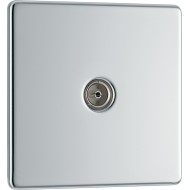 BG Nexus FP 1G Co-Axial Socket-P/Chrome (FPC60)