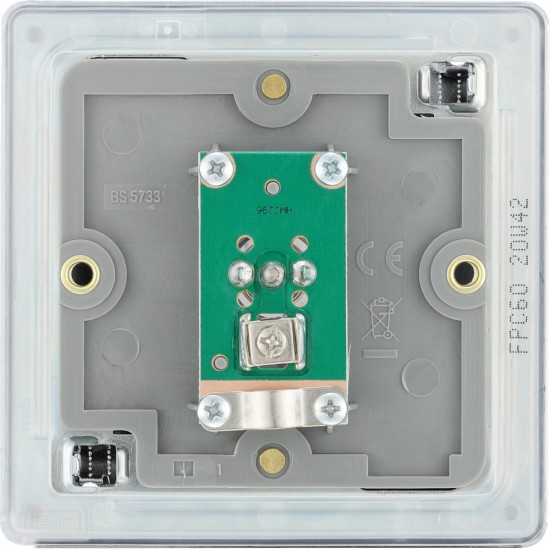 BG Nexus FP 1G Co-Axial Socket-P/Chrome (FPC60)