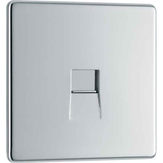 BG Nexus FP Master Telephone Socket-P/Chrome (FPCBTM1) BG Nexus FP Master Telephone Socket-P/Chrome (FPCBTM1)