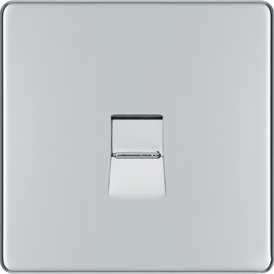 BG Nexus FP Master Telephone Socket-P/Chrome (FPCBTM1)
