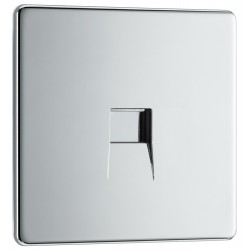 BG Nexus FP Slave Telephone Socket-P/Chrome (FPCBTS1) BG Nexus FP Slave Telephone Socket-P/Chrome (FPCBTS1)