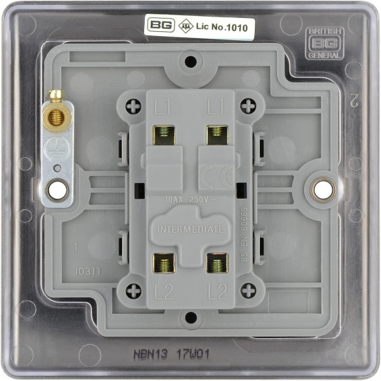 BG Nexus Black Nickel Intermediate Switch