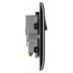 BG Nexus Black Nickel 1G Switched Socket BG Nexus Black Nickel 1G Switched Socket