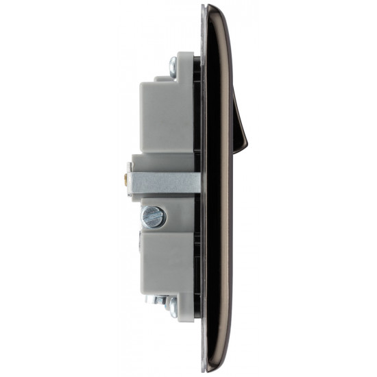 BG Nexus B/Nickel 1G Switched Socket 2xUSB BG Nexus B/Nickel 1G Switched Socket 2xUSB