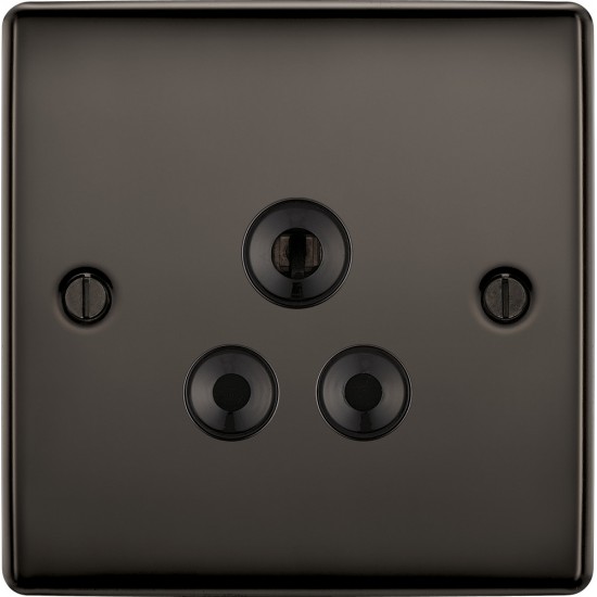 BG Nexus Black Nickel 1G 5amp Socket