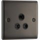 BG Nexus Black Nickel 1G 5amp Socket