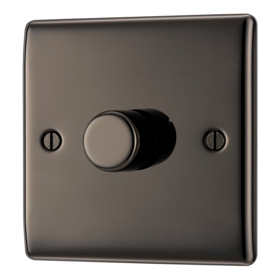 BG Nexus Black Nickel 1G Dimmer Switch P/P 400w