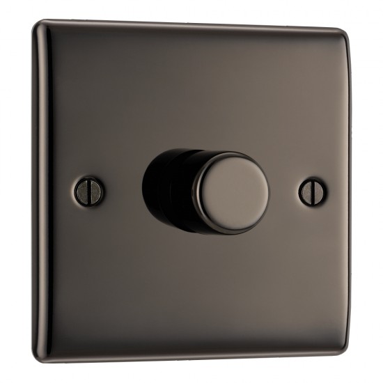 BG Nexus Black Nickel 1G Dimmer Switch P/P 400w