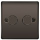 BG Nexus Black Nickel 2G Dimmer Switch P/P 400w
