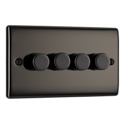 BG Nexus Black Nickel 4G Dimmer Switch P/P 400w