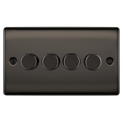 BG Nexus Black Nickel 4G Dimmer Switch P/P 400w