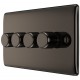 BG Nexus Black Nickel 4G Dimmer Switch P/P 400w