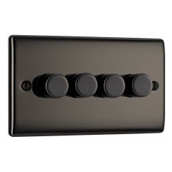 BG Nexus Black Nickel 4G Dimmer Switch P/P 400w