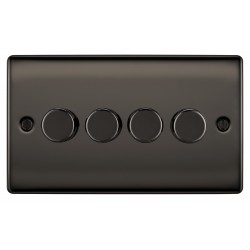 BG Nexus Black Nickel 4G Dimmer Switch P/P 400w