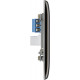 BG Nexus Black Nickel Slave Telephone Socket