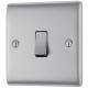 BG Nexus Brushed Steel Intermediate Switch