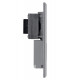 BG Nexus Brushed Steel Shaver Socket-Grey BG Nexus Brushed Steel Shaver Socket-Grey