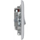 BG Nexus Brushed Steel Switched Spur BG Nexus Brushed Steel Switched Spur