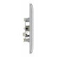 BG Nexus Brushed Steel 1 Gang Co-Axial Socket BG Nexus Brushed Steel 1 Gang Co-Axial Socket