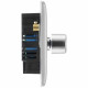 BG Nexus Brushed Steel 2G Dimmer Switch P/P 400w