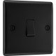 BG Nexus Matt Black 1 Gang 2 Way Switch