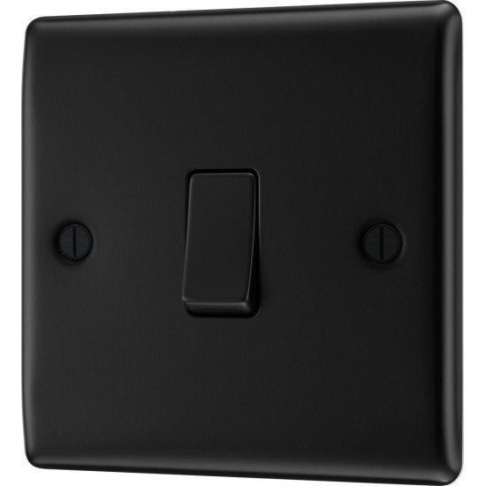 BG Nexus Matt Black Intermediate Switch
