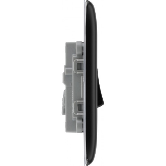 BG Nexus Matt Black Intermediate Switch