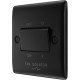 BG Nexus Matt Black Fan Isolator Switch