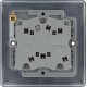 BG Nexus Matt Black Fan Isolator Switch BG Nexus Matt Black Fan Isolator Switch
