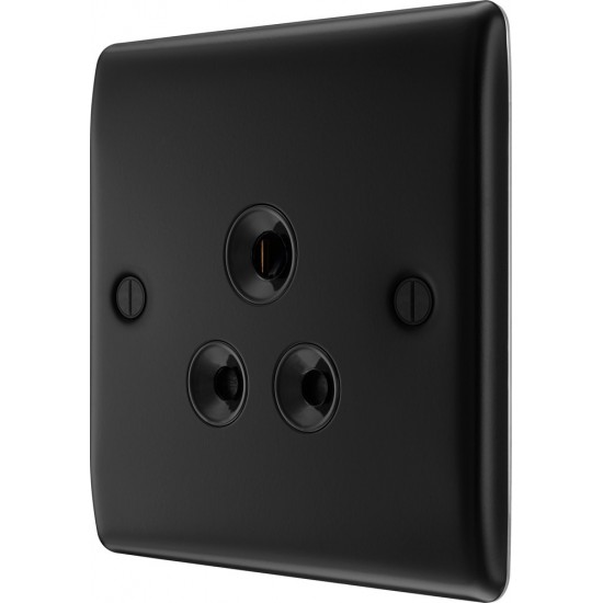 BG Nexus Matt Black 1G 5amp Socket BG Nexus Matt Black 1G 5amp Socket