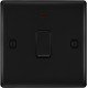 BG Nexus Matt Black 20amp DP Switch/Neon