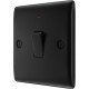 BG Nexus Matt Black 20amp DP Switch/Neon