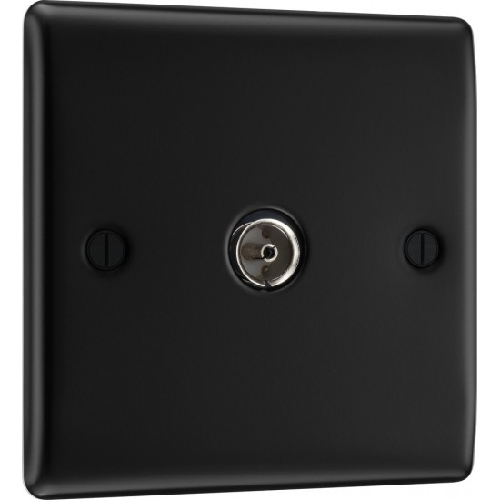 BG Nexus Matt Black Co-Axial Socket BG Nexus Matt Black Co-Axial Socket